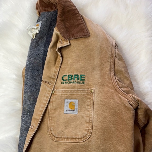 Vintage Carhartt Lined Jacket Sz 42 - Picture 11 of 15